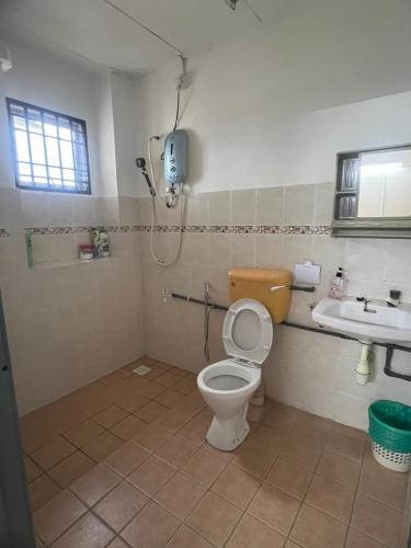 Koupelna v ubytování Leaf Haven Homestay