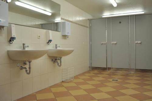 Koupelna v ubytování Hotel Meyerhoff