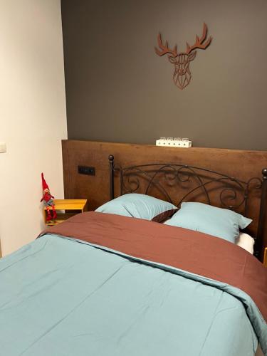 Ένα ή περισσότερα κρεβάτια σε δωμάτιο στο L'Arsenal studio