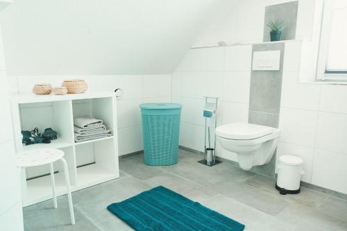 Ένα μπάνιο στο Ferienhaus Ostseehus