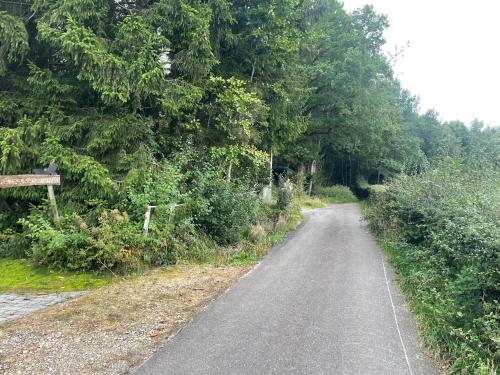Naturlandschaft in der Nähe des Chalets