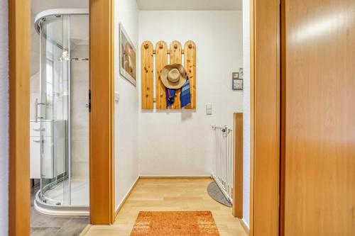 Koupelna v ubytování Ferienpark Freesenbruch Reihenhaus 6a - Möwe