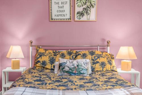 Postel nebo postele na pokoji v ubytování Fox Haven