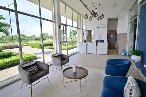 Foto sihtkohas Manzanillo del Mar asuva majutusasutuse Apartamento en Cartagena elegante con piscina galeriist