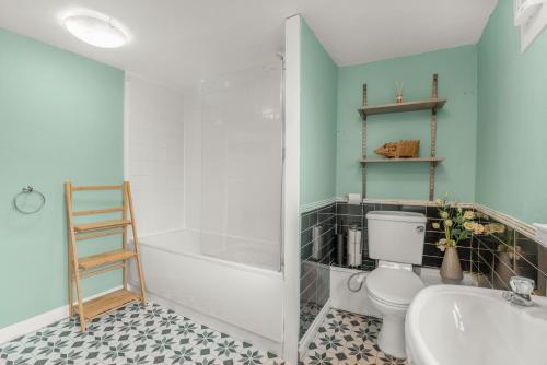 Koupelna v ubytování Fox Haven