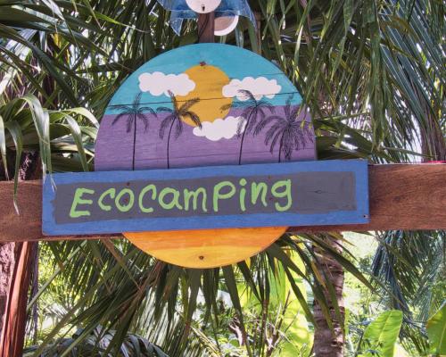 Certifikát, hodnocení, plakát nebo jiný dokument vystavený v ubytování Coco Encantado Eco Hostal Camping