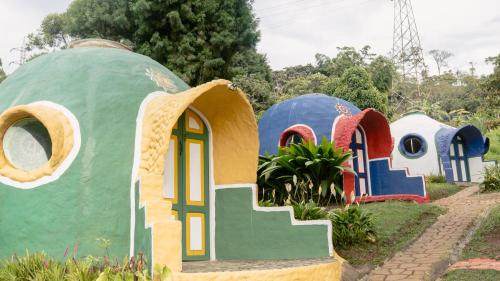 Vườn quanh Ananda Glamping Holistico