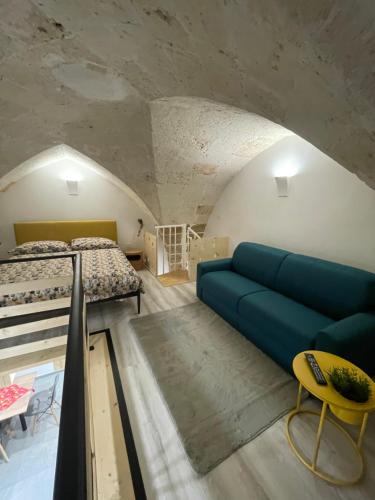 Χώρος καθιστικού στο Suite La Madonnina