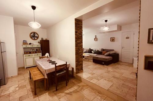 Χώρος καθιστικού στο Le Nid de Chambord