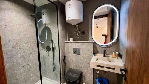 Ένα μπάνιο στο Luxury Appartement Anoual Casablanca city