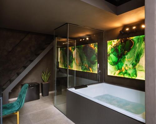 Vannituba majutusasutuses Cattedrale Suite