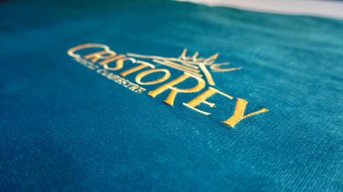 Πιστοποιητικό, βραβείο, πινακίδα ή έγγραφο που προβάλλεται στο Cristo rey hostal campestre