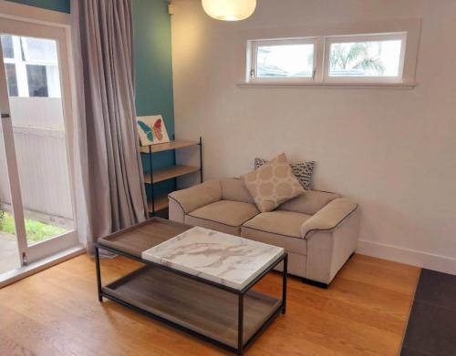 Posezení v ubytování Oranga Comfort Stay