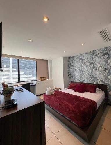 Кровать или кровати в номере Bellini Luxury Suite - Recorrelo Stay