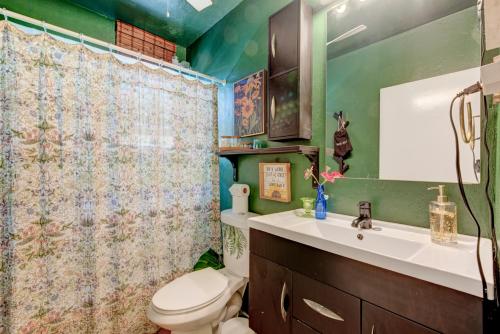 Koupelna v ubytování LoveSoulBeautiful Luquillo