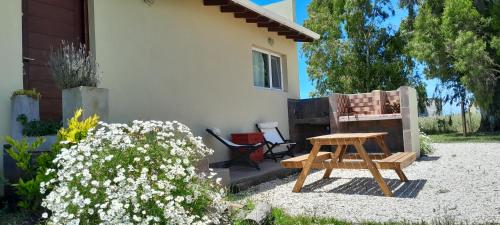 Zahrada ubytování Cabaña La Reserva de la Albufera