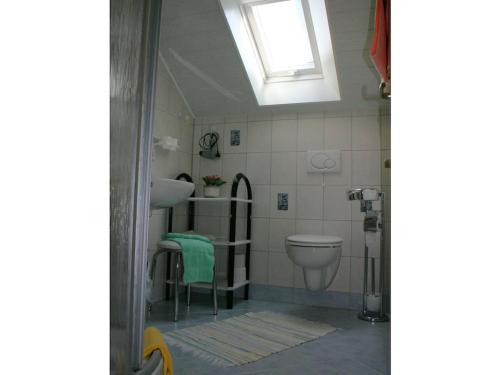 Et badeværelse på Bromberger Comfortable holiday residence