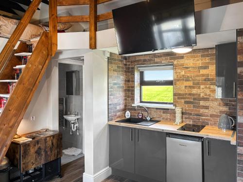 Köök või kööginurk majutusasutuses The Old Weighbridge