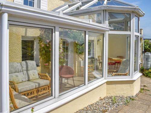 Patio nebo venkovní prostory v ubytování Sanctuary Cottage