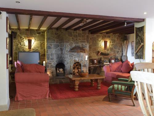 Khu vực ghế ngồi tại Sardis Cottage