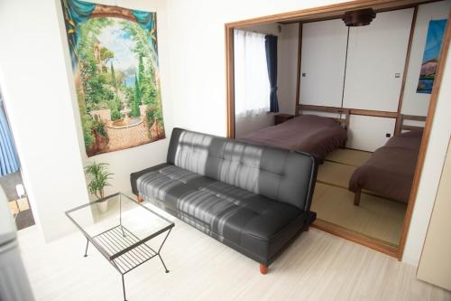 Posezení v ubytování Forest Idaimae