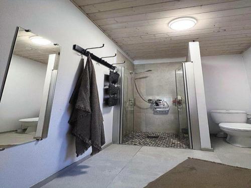 Et badeværelse på Holiday Home near Baltic Sea & Golf Course