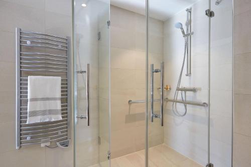 Koupelna v ubytování Quality Suites Nice