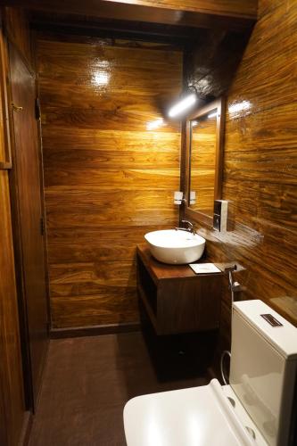 Ванная комната в Green Earth Resort