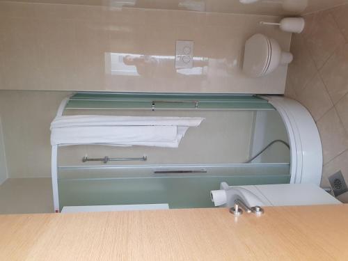 Phòng tắm tại Apartment in Nevidane near White Mountains