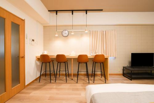 Kyobashi Xinxiang Newly renovated suite, 3 minutes walk to Osaka Castle and subway