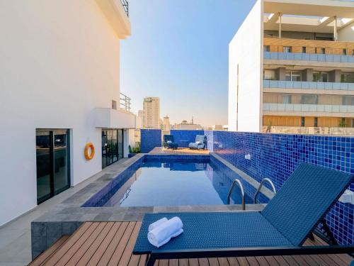 Piscina de la sau aproape de Mercure Sao Paulo Pamplona