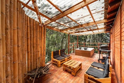 Φωτογραφία από το άλμπουμ του Cabaña en Medio del Bosque con Jacuzzi - Santa Elena σε Santa Elena