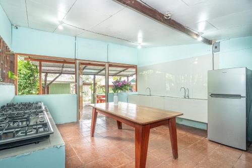 Køkken eller tekøkken på Jacobin Hostel & Cabins
