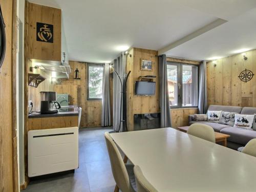 Bel appartement rénové 2 pièces cabine, 4-5 pers, vue station, Wifi