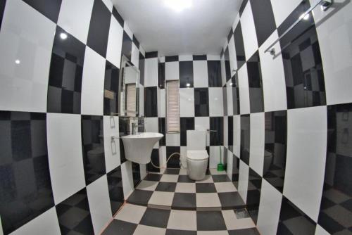 Ένα μπάνιο στο Bee Hive Mountain Villa Residence