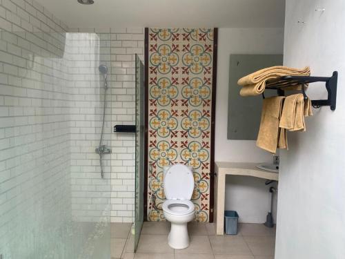 Ένα μπάνιο στο Omah Jegeg