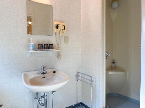 Koupelna v ubytování Gasthof Ami