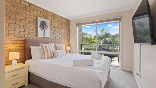 Ένα ή περισσότερα κρεβάτια σε δωμάτιο στο Fishpen Views