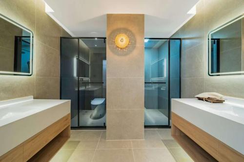 Ένα μπάνιο στο Wild Twilight Mountain Homestay