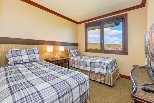 Voodi või voodid majutusasutuse TOP Floor Penthouse with Panoramic View - Ocean Tower at Ko Olina Beach Villas Resort toas