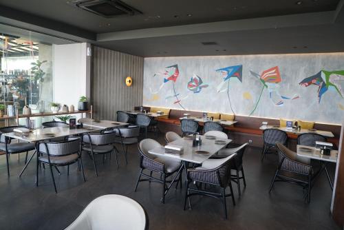 Restaurace v ubytování Bukit Jaya Residence & Apartment Semarang