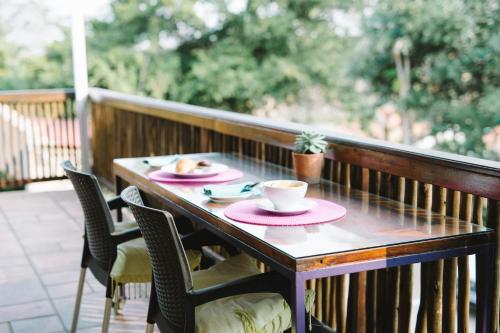 Balkón nebo terasa v ubytování Mackaya Bella Guest House