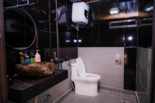 Koupelna v ubytování Bắc Hà Green Homestay