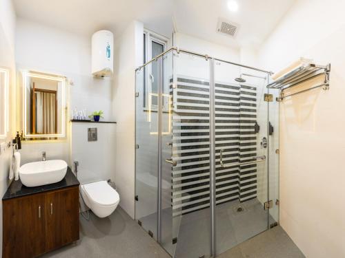 Phòng tắm tại Limewood Signature - Huda City Centre