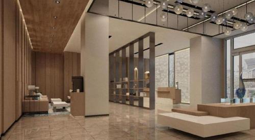 Χώρος καθιστικού στο Quality Hotel Chengdu