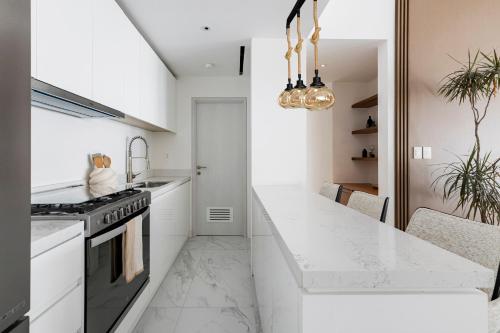 Η κουζίνα ή μικρή κουζίνα στο Casa at Marea