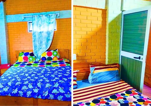 Postel nebo postele na pokoji v ubytování appart OUR HOME