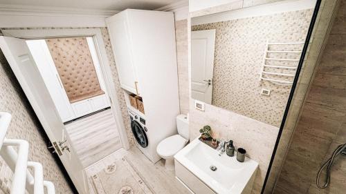 Ένα μπάνιο στο Sky Central