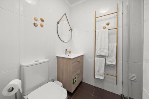 Koupelna v ubytování Casa Tété