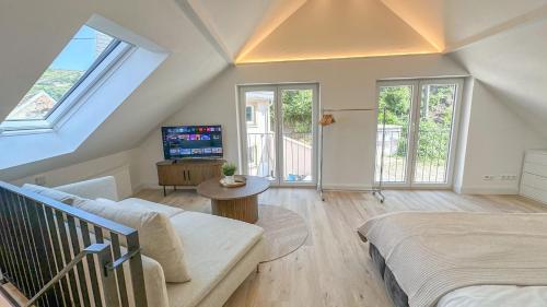 En eller flere senge i et værelse på Kaisers Nescht